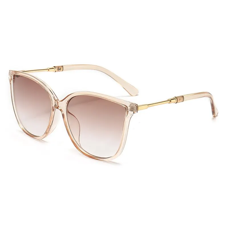 Vintage Cat-Eye Sonnenbrille für Damen, Markendesigner Retro-Spiegelbrille, Modische Fahrerbrille, Oculos De Sol – Detail 8