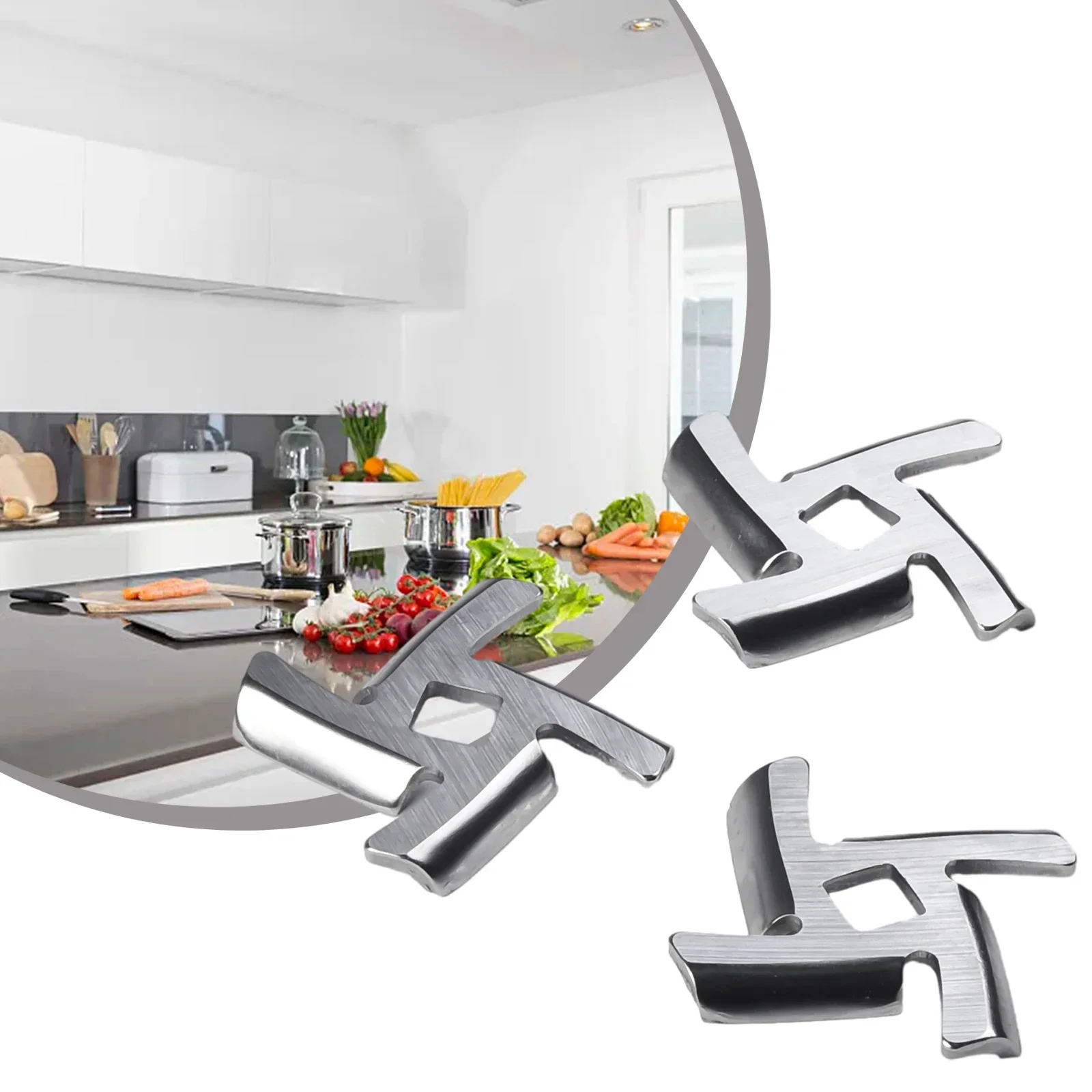 Meat Grinder Blade For MGB Series Meat Grinder And Home Use Meat Grinder With 55mm Meat Output For Caliber 48mm Inner Hole:8mm