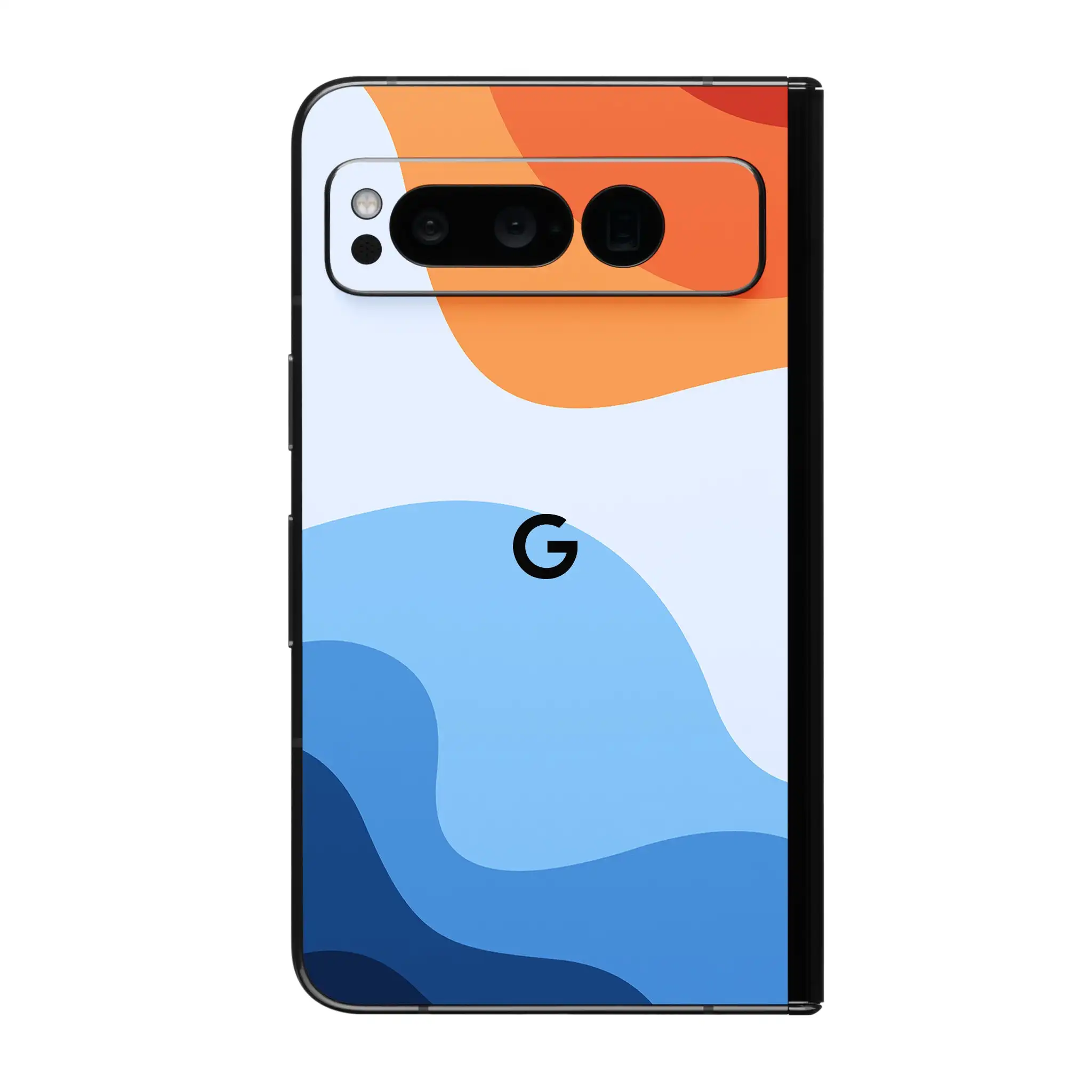 Colorful Skin For Pixel Fold 9 Pro XL Back Film Google 8 Sticker 8A Protective Decal Wrap Phone Soft Back Screen Protector