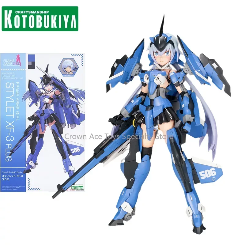 

KOTOBUKIYA FRAME ARMS GIRL Game Anime Figure FG149 STYLET XF-3 PLUS Action Figure Trendy Toy Doll for Kid Gift Collectible Model