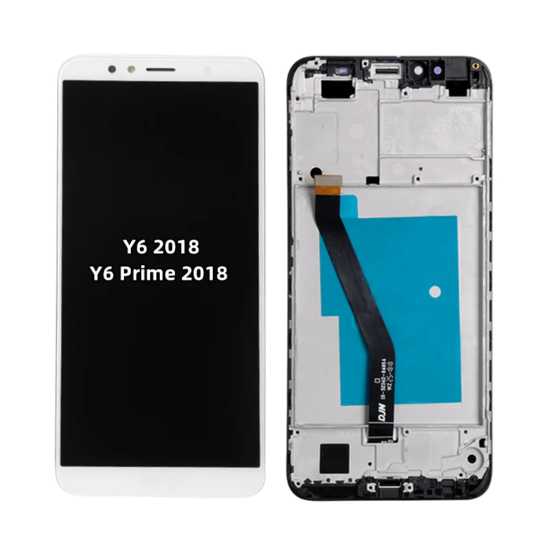 For Huawei Y6 Prime 2018 LCD ATU L11 L21 Original With frame Mobile Phone Display Touch Screen Digitizer Assembly Replacement