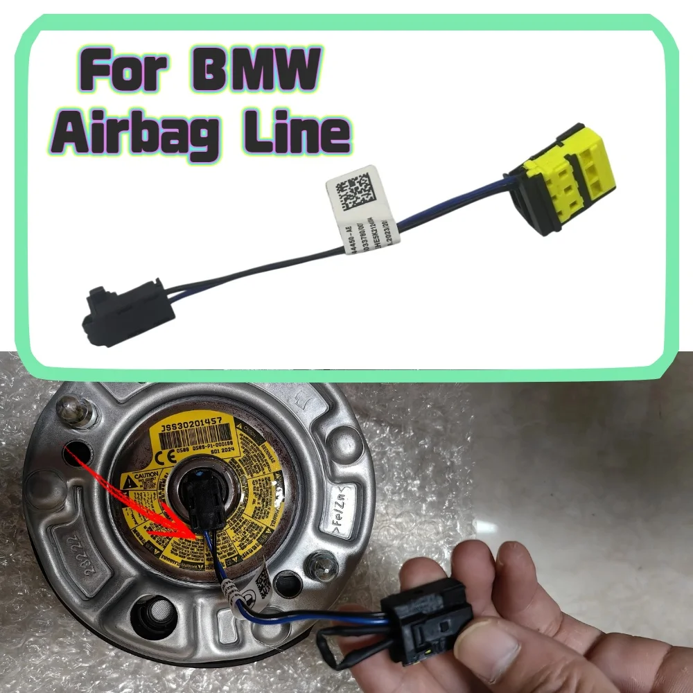 For BMW F30 F10 G20 G30 2012~2020 New Steering Wheel Cable Upgrade and Modify Airbag Wiring Loom Harness Plug Connector