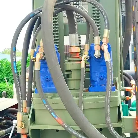 工場カスタマイズ油圧式携帯型ディーゼル掘削リグ小型水井戸掘削リグ浅井戸掘削リグ