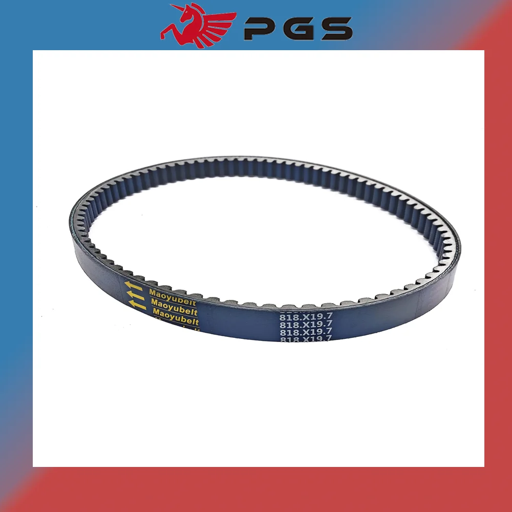 PGS Drive Belt 818x19.7x28 Scooter Moped ATV CVT fiber For sym JET4 FIDDLE 2/3 SF3 QP125 ORBIT CROX 125 150 818 19.7 28