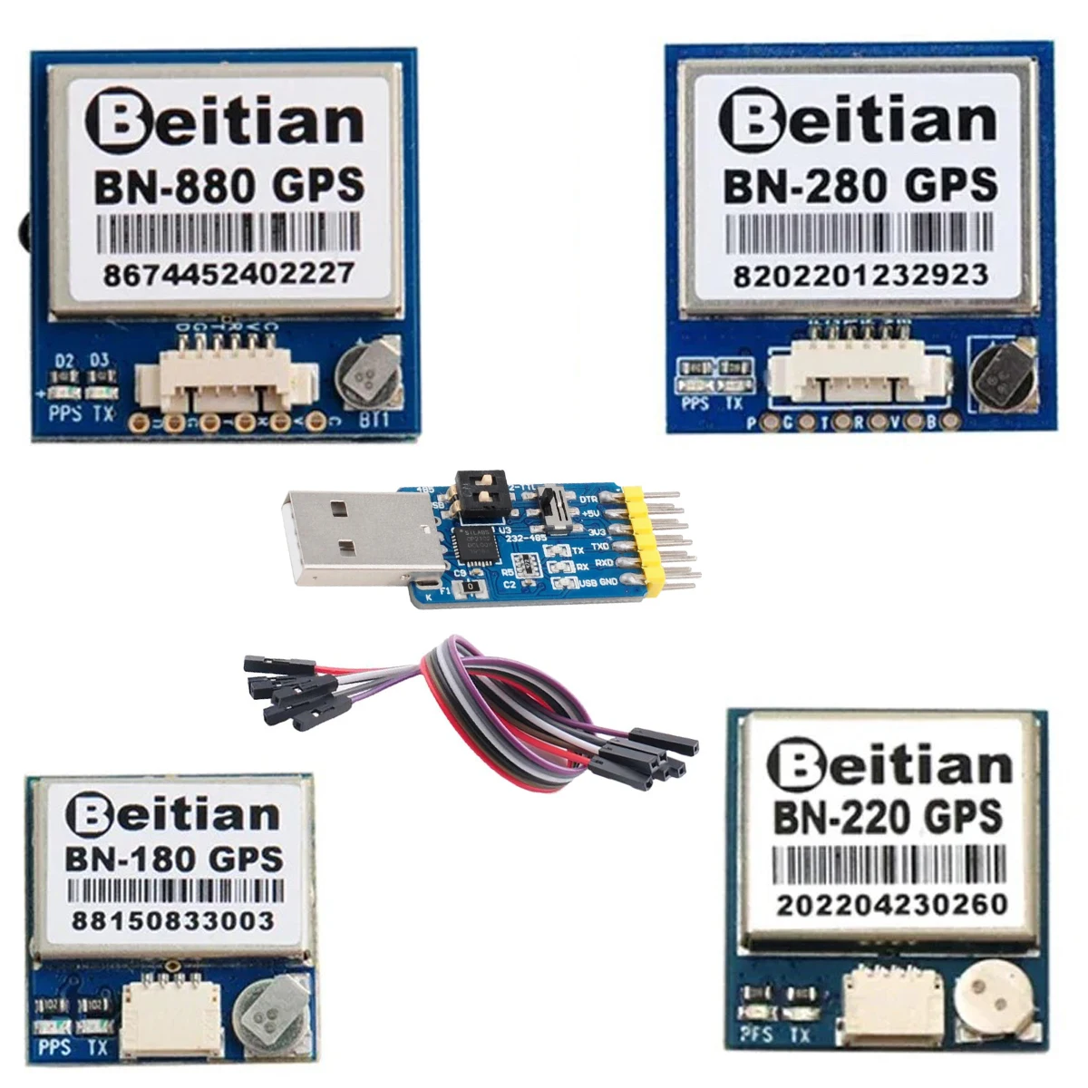 

Beitian GPS Module BN-180 BN-220 BN-280 BN-880 BN180 BN220 BN280 BN880 GLONASS with Antenna for Pixhawk Flight Controller