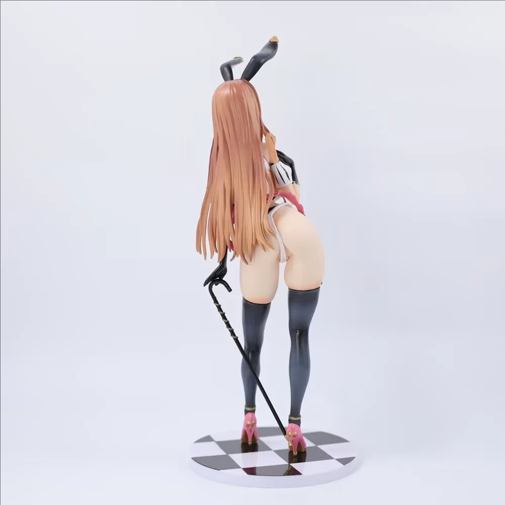 29CM Native Pink Cat Mataro Gal Bunny Girl Anime Figure PVC Action Figure Statue Collection Desktop Model Adult Toy Doll Gifts