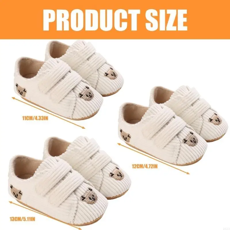 R66D أحذية مرنة Prewalker أحذية المشي الكرتونية الأولى أحذية رياضية نعال مطاطية أحذية رياضية قطنية للربيع والخريف #6