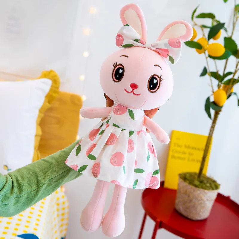 

2022 Cute Rabbit Doll Baby Kawaii Soft Plush Toys For Children Hug Rabbit Stuffed Plush Animal Pillow Baby Toys For Infants Gift