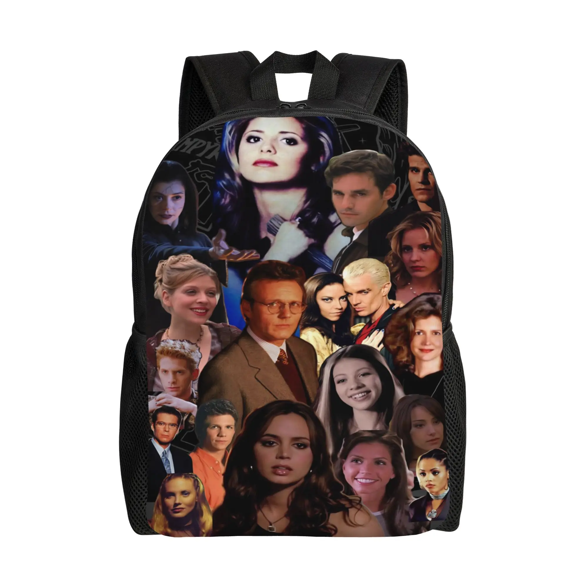 Buffy the Vampire Slayer Classical Backpack Gift High School Work Horror Movie Daypack for Men Women College Canvas Bags