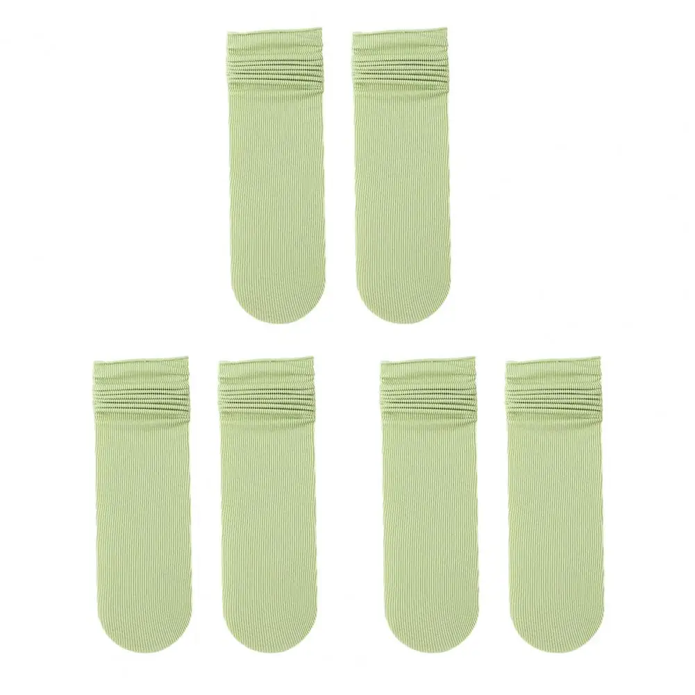 Уютные женские носки до щиколотки из полиэстера. Женские летние носки из ледяного шелка. Ультратонкие носки для повседневной носки для выше.