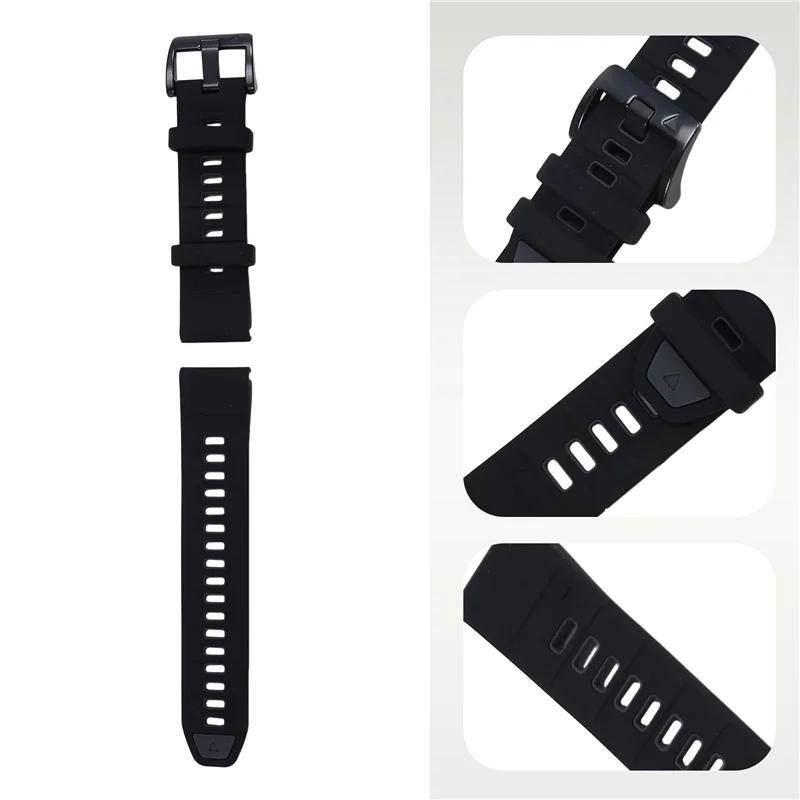 

AT93-силиконовый ремешок для часов Garmin Fenix 8 5 6 7 Pro, мягкий ремешок для мужчин и женщин, часы Garmin Forerunner 965 955 935