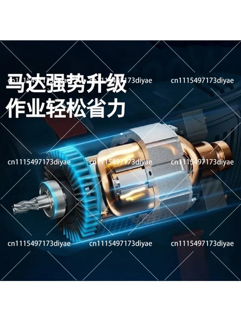 Cordless Electric Drill Impact Driver Set Rechargeable Hand Drill Screwdriver Kit with Forward Reverse Multi Function Power Tool