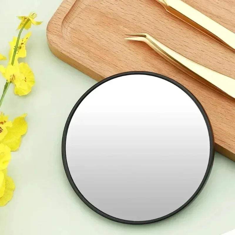 5x/10x/15x 확대경 흡착컵 포함 블랙헤드 확대경 욕실용 휴대용 메이크업 원형 거울