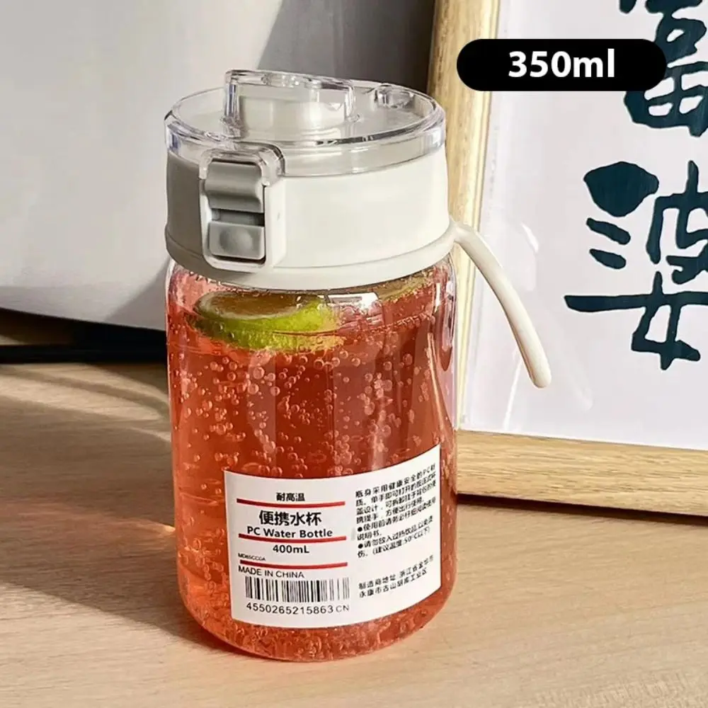 550/700ml Water Bottle With Time Scale Portable Transparent Kawaii Water Bottle Sports Water Cup Plastic Handy Cup