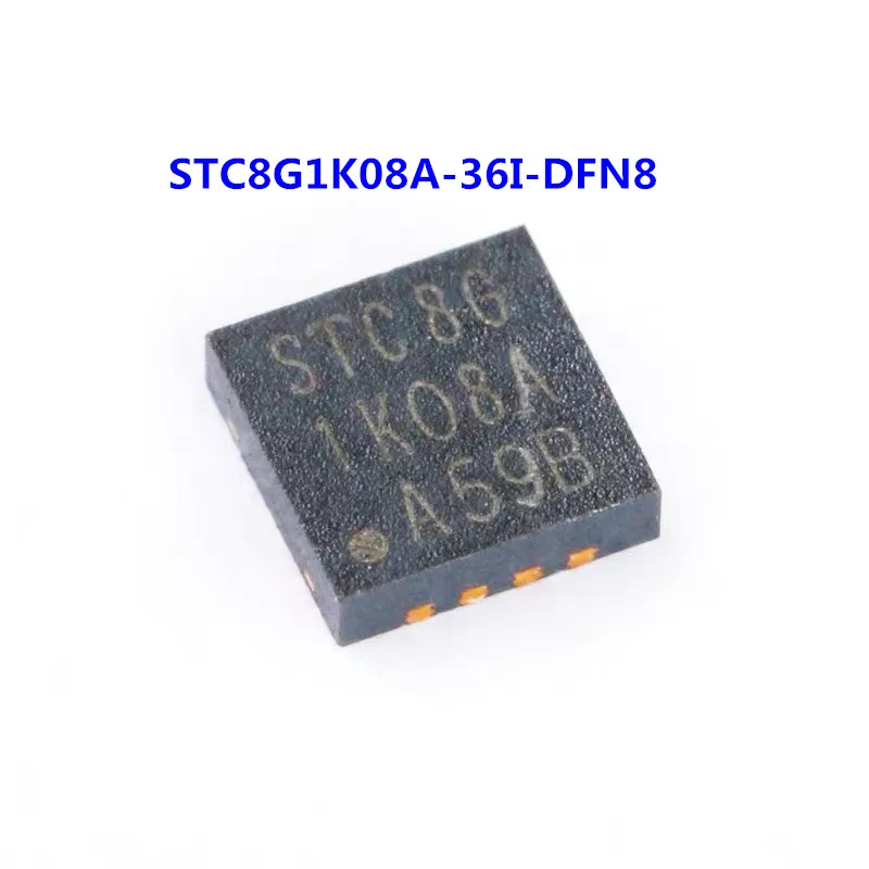 5Pcs 100% New STC8G1K08A-36I-DFN8 STC8G1K08-36I-DFN8