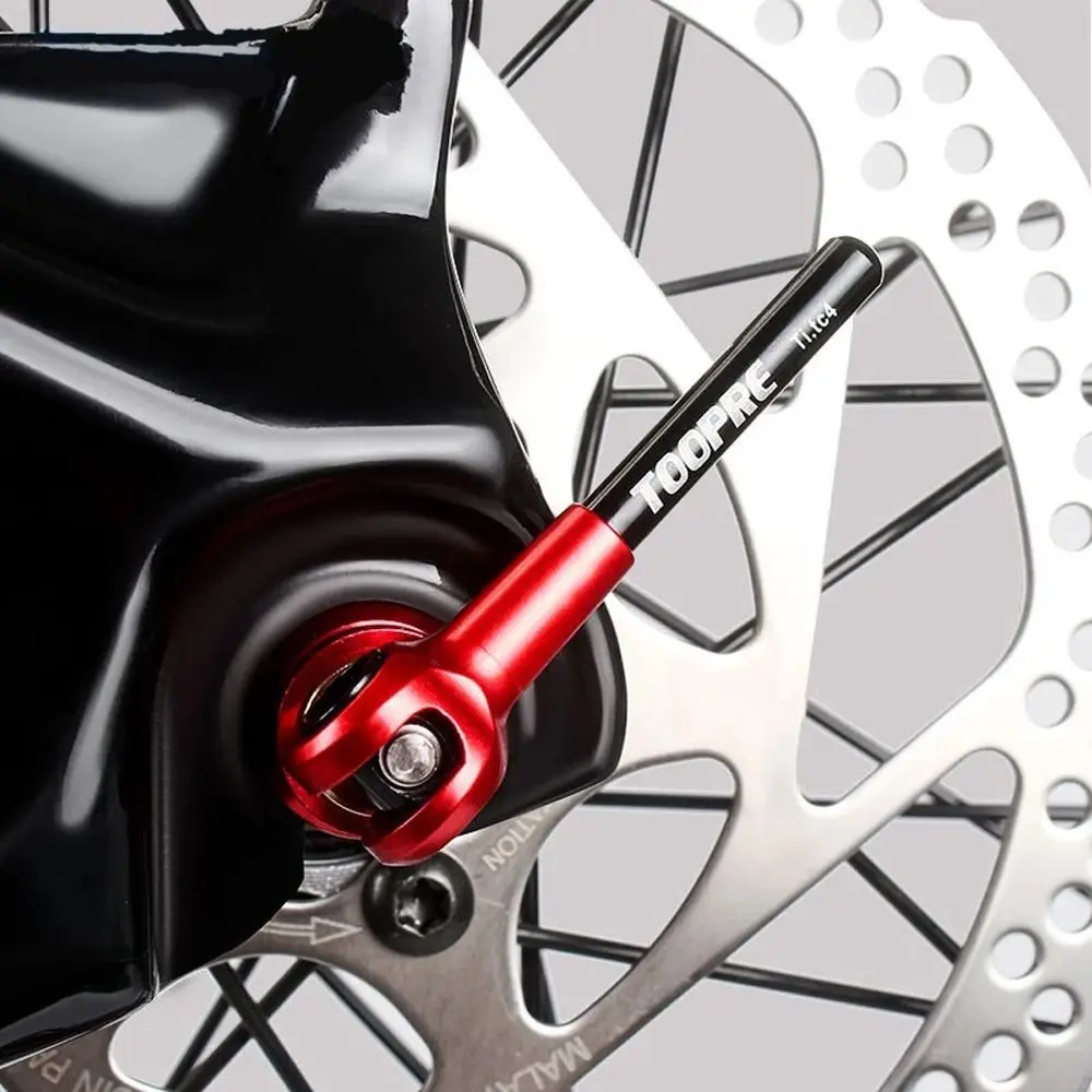 

Bicycle Accessories Cycling Hub Quick Skewers Bicycle Quick Release Skewer Wheel Tire Lever Ti Titanium Axle Wheel Hub Skewer