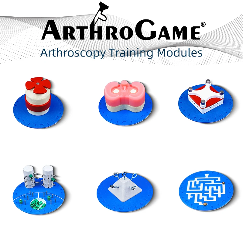 Arthroskopische Chirurgie Simulation Trainings box Arthroskopie Trainer Simulator medizinisches 30-Grad-Endoskop mit Bildschirm