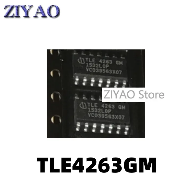 5PCS TLE4263GM TLE4263 Automotive Chip SOP14