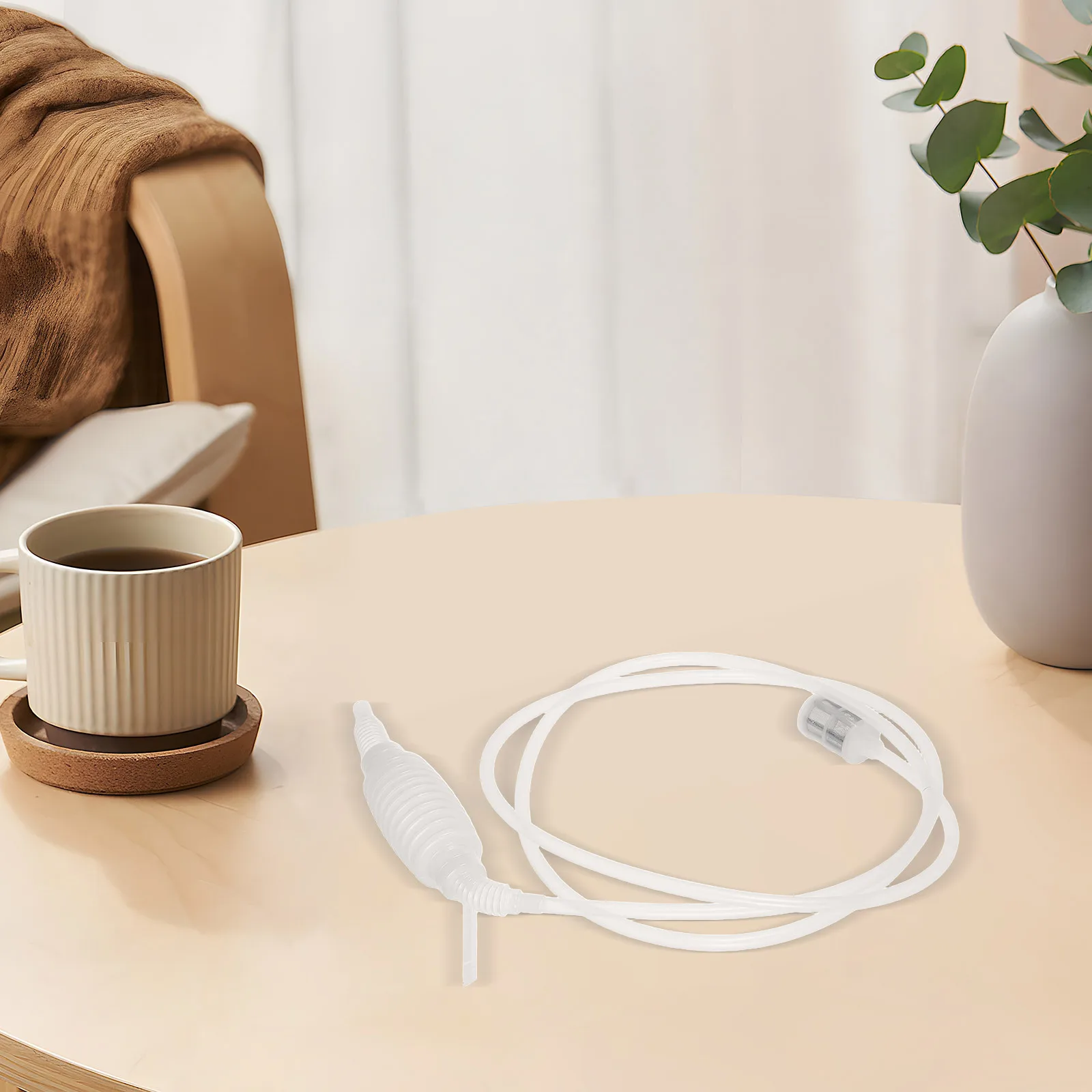 

2pcs High Flow Hand Pump Lengthen Thicken Tube For Oil Water Fuel Transfer Fish Tank Engine Parts Siphon Hose Gas