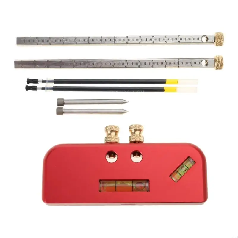 Professional Woodworking Scriber Morise Morise Alluminio Alluminio Draw Draw Line Metal Ceramic Strumenti scrittura in legno