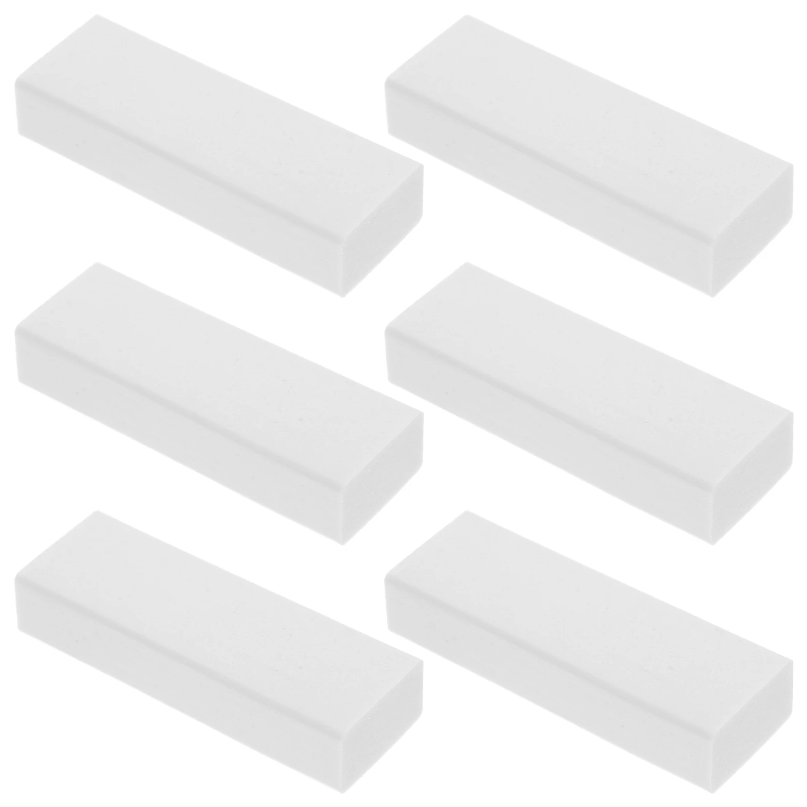 

6 Pcs White Shoe Cleaning Eraser for Suede Sneakers Dirt Long Strip Gentle Condition Everyday Tool