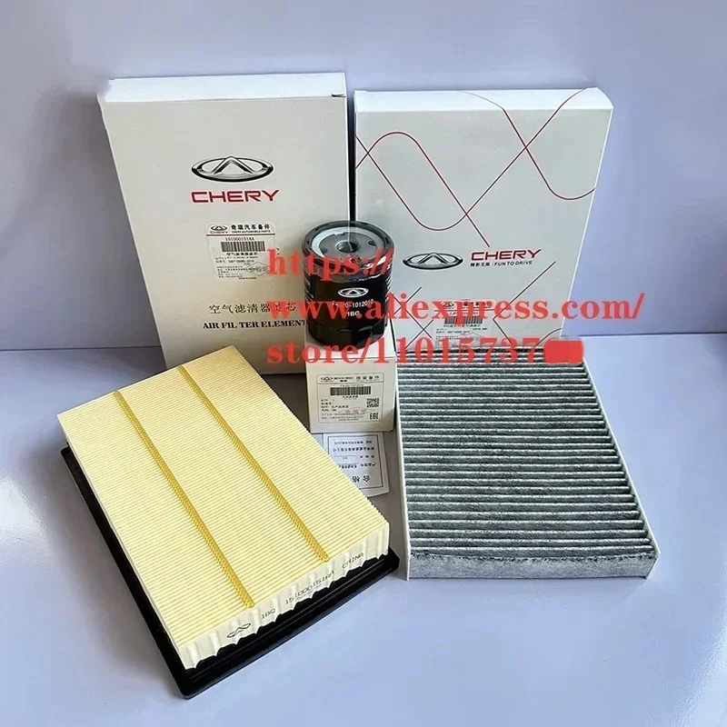 3pcs/set Filter Set for Chery Tiggo 8 PRO MAX,Tiggo 9, JAECOO J8 2.0T Air Filter&Oil Filter&Cabin Filter