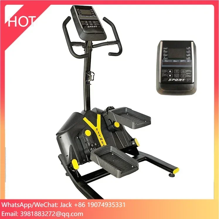 Gym Quiet Space Walk Self-generating Commercial Cardio Exercise Horizontal Elliptical Machine