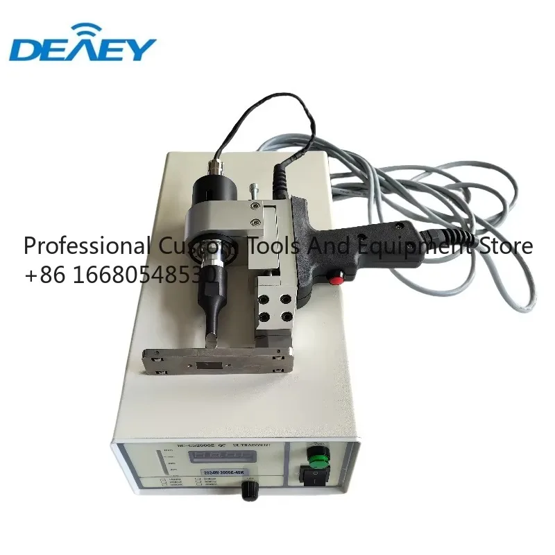 k6h40Khz 800W Cloth Label Knife Ultrasonic Cutter Cutting Machine for Fabric Textile