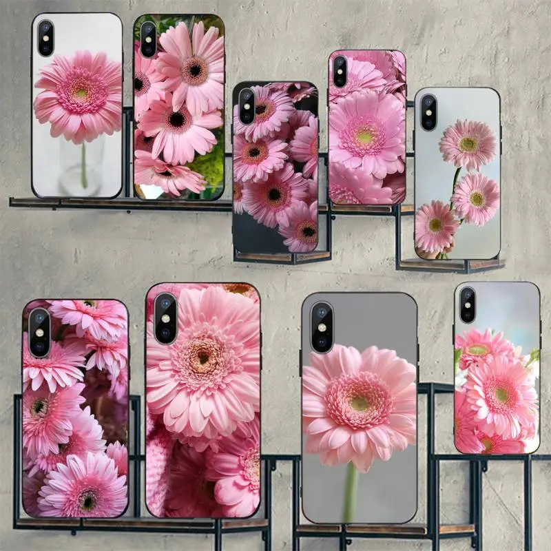 gerbera flower Phone Case For iphone 11 13 12 14 x xs xr pro max mini plus boys girls cover