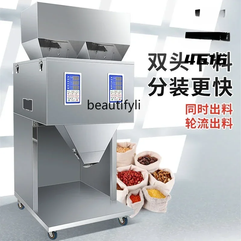A06 Automatische Waage und Verpackungsmaschine mit großer Kapazität, quantitative Abfüllmaschine für Reiskörner und Nüsse
