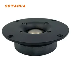 SOTAMIA 1Pcs 4 Inch Tweeter Speaker Driver 6 Ohm 60W Composite Titanium Membrane Treble Audio Speaker Home KTV Music Loudspeaker