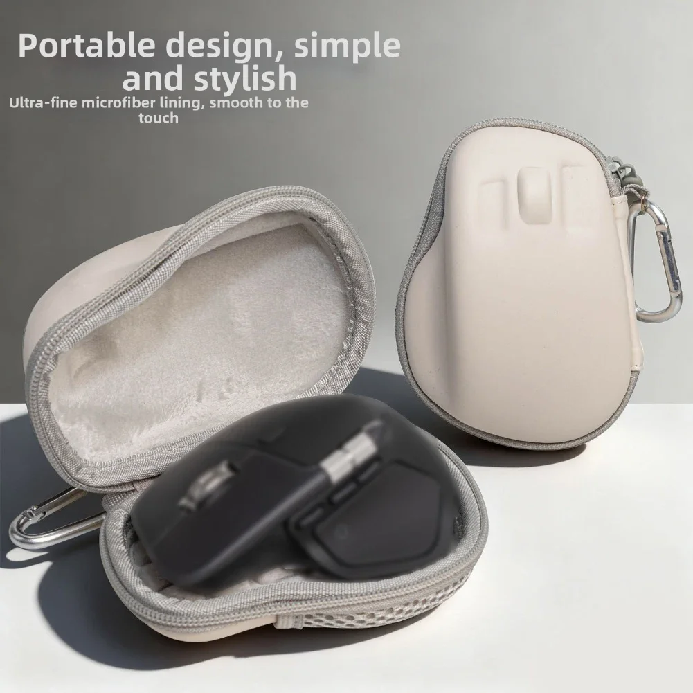 Mouse Storage Case For Logitech Master4 Wireless Mouse Portable EVA Hard Shell Protective Pouch Shockproof Carrying Bag