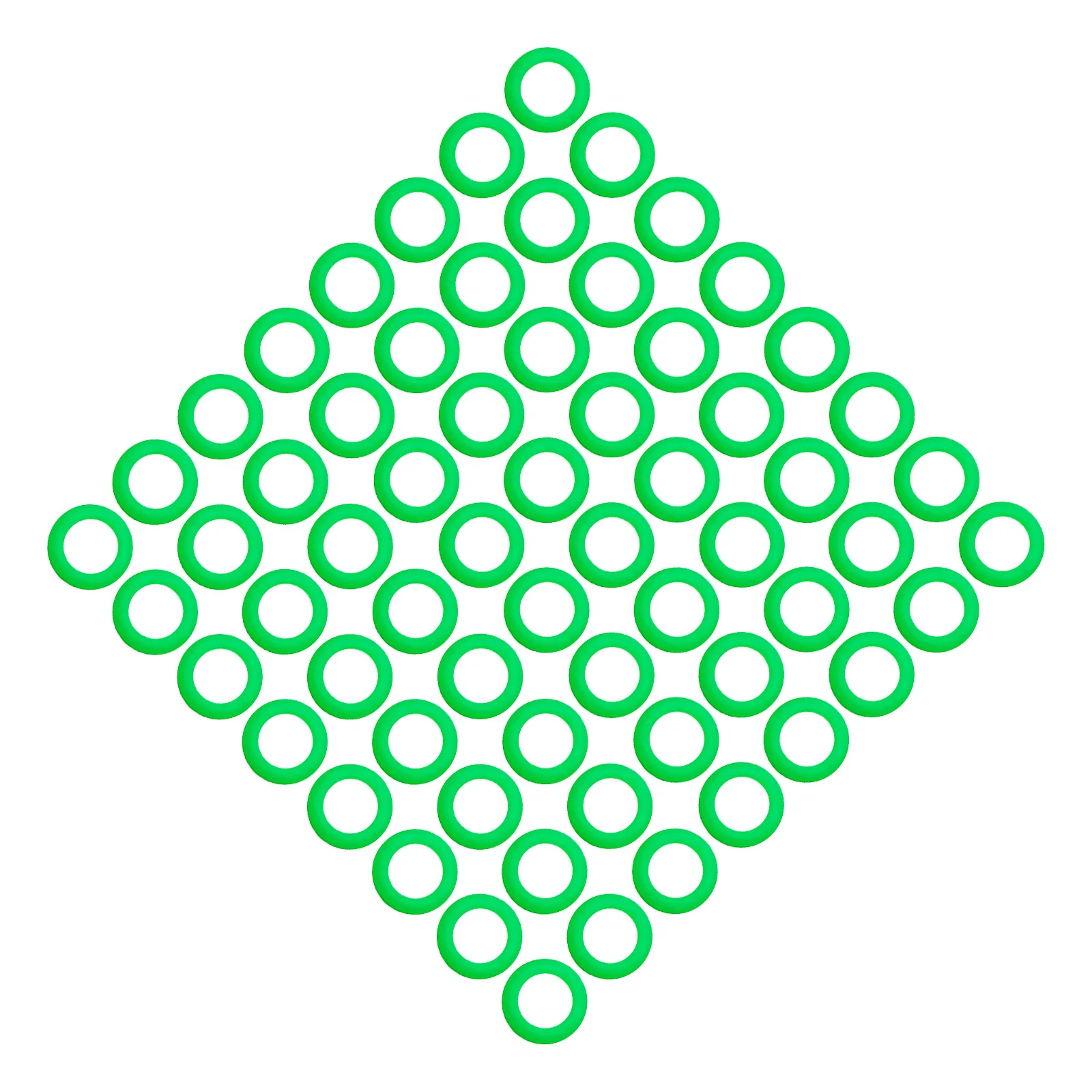 

50Pcs Tent Nail Fluorescent Rings Practical Durable Easy Use Outdoor Camping Gear Camping Tent Rings Night Ring