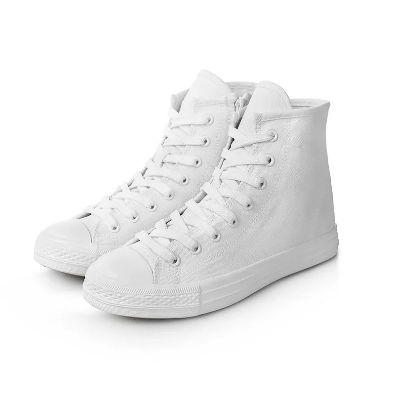

New High-top Casual Ankle Canvas Shoes Women's Shoes Platform Shoes Student Shoes Sneakers Women Sneakers