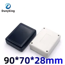 1pcs ABS Enclosure Case Plastic Box Circuit Board Project Electronic 90X70X28mm Black White DIY Wire Junction Boxes