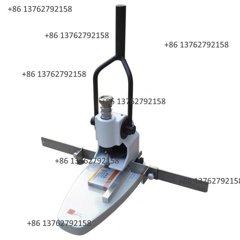 Manual Single Hole Punching Machine Paper Album Tag Drilling Punch 3-10MM Optional Drill Bit For Label Card Craft Processing