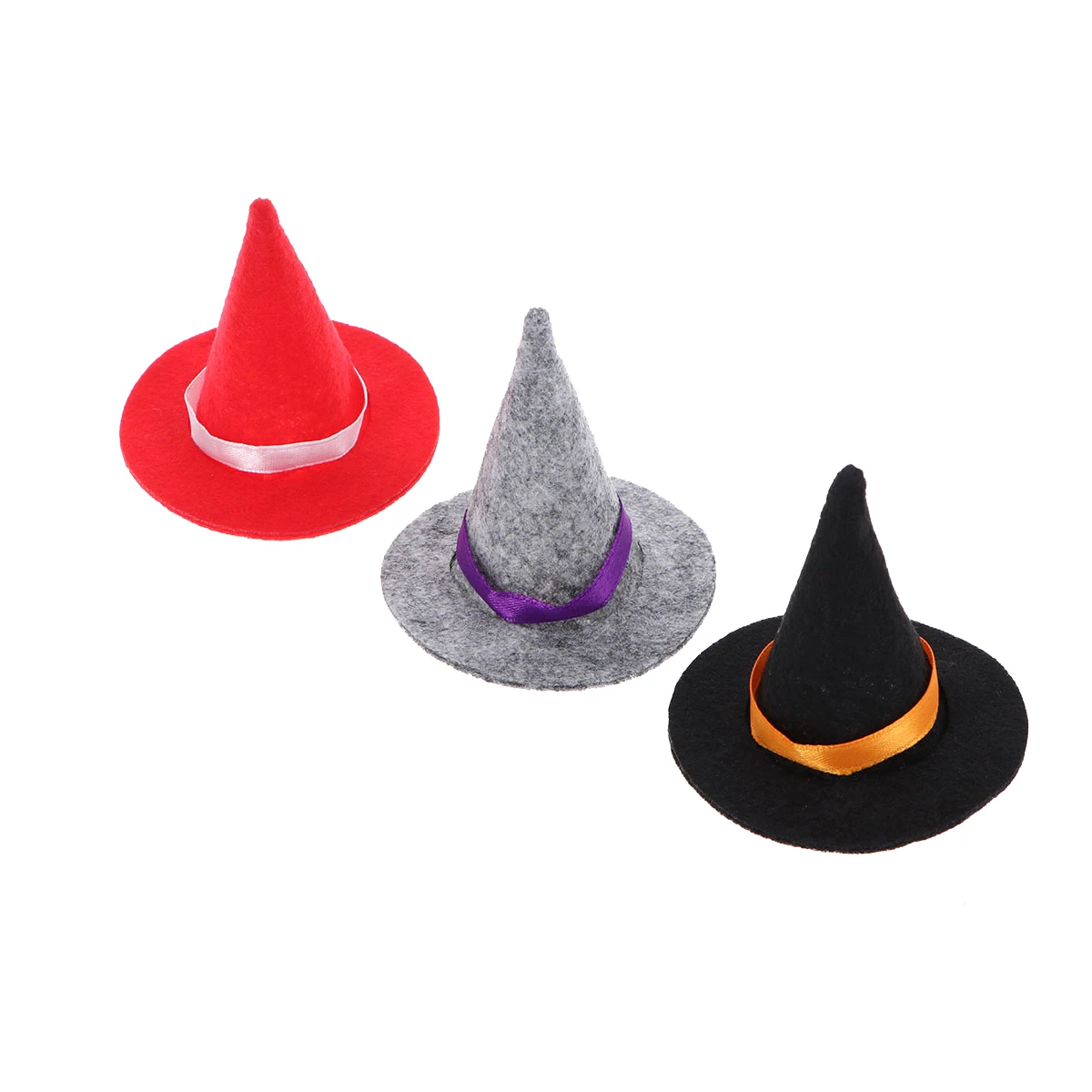 

3 Pcs Hat Pleasant Colors Lightweight Halloween Cosplay Party Prop Bottle Decor Hat Festival DIY Decoration