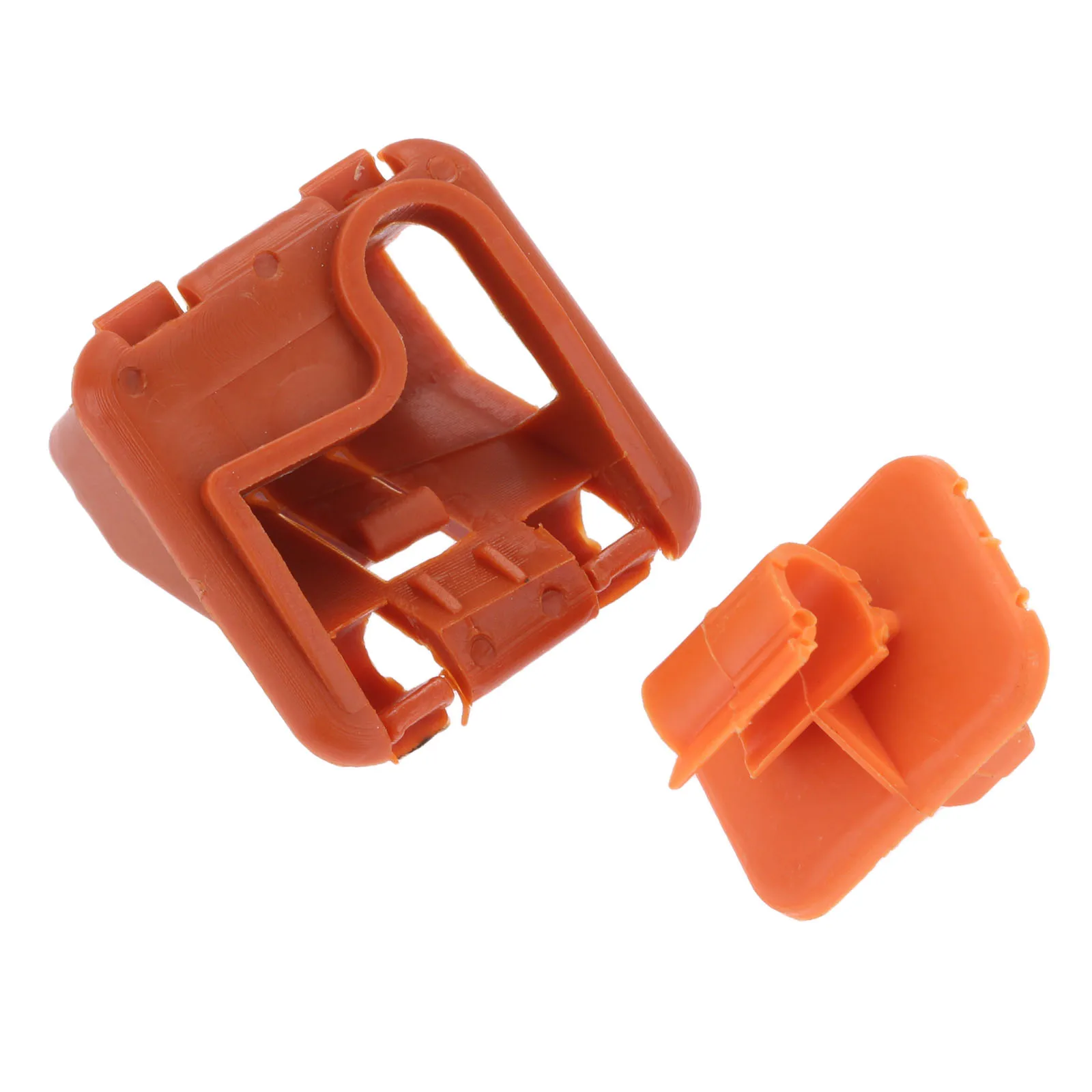 1Pc Bonnet Rod Stay Clip with Base Orange Fixed Clamp Retainer Manufacturer Part Number 1U0823570A Fit for Skoda Fabia Octavia