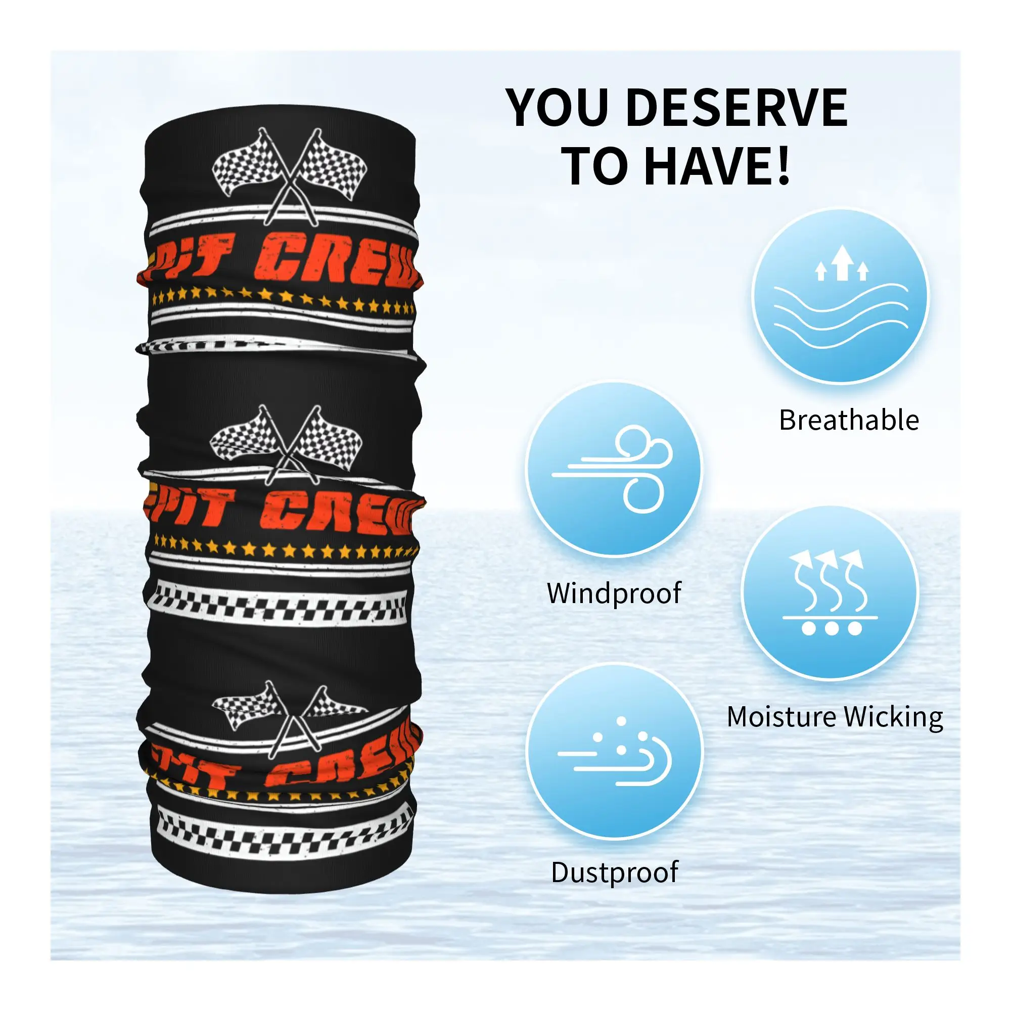 محركات مخصصة جاهزة للسباق إندورو كروس موتوس باندانا الرقبة أدفأ الرجال النساء الشتاء التنزه وشاح التزلج الجراب حفرة طاقم واقي الوجه