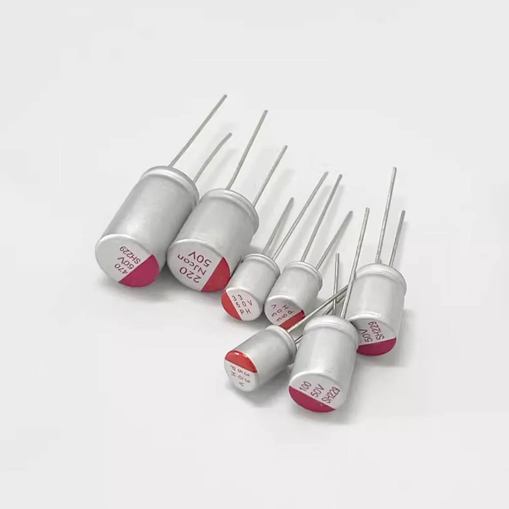 100 sztuk 10 wartości zestaw kondensatorów stałych 6,3 V ~ 16 V 100 uF ~ 1500 uF z kondensatorami pudełkowymi komponenty elektroniczne — zdjęcie 4