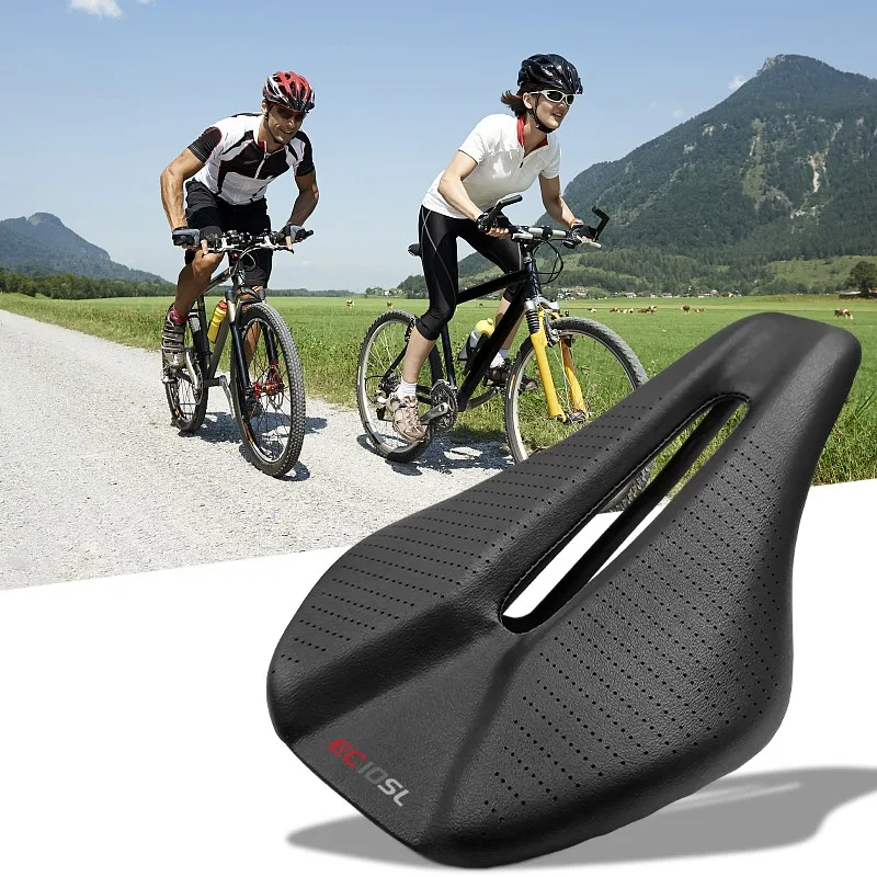 140g Ultralight Full Carbon Fiber Bicycle Saddle Road MTB Bike Carbon Saddle Seat Matte bike cushion 240*143mm cycling parts