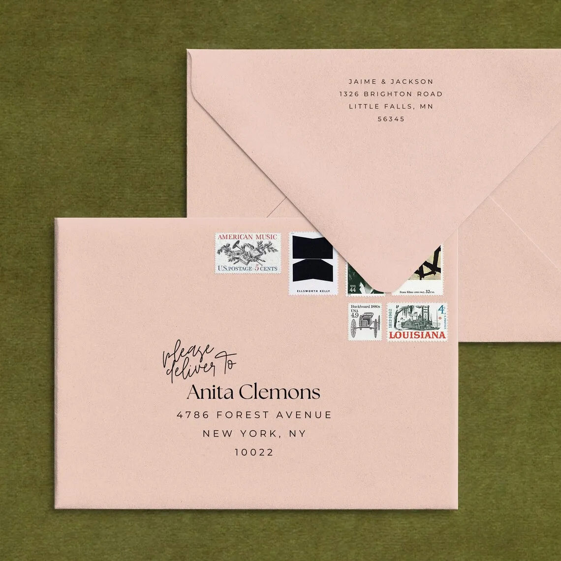 Maßgeschneiderter, bedruckbarer, bearbeitbarer Umschlag für Geschenkverpackungen und Hochzeitsfeiern, Geschenkverpackung, Briefblock, Postkarte für kleine Unternehmen. Neu