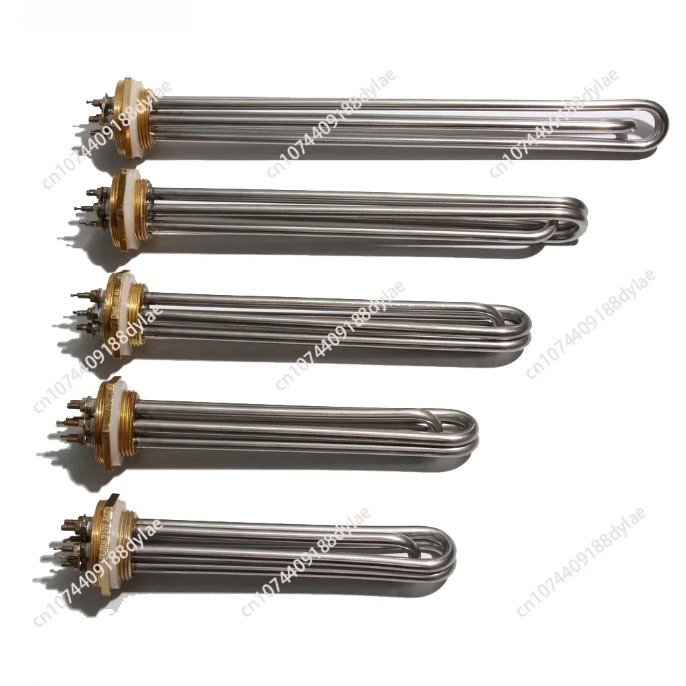 SNDHEATER 110V/220V/380V Industrial Immersion Water Heater Resistance DN40 Heater Element Pipe