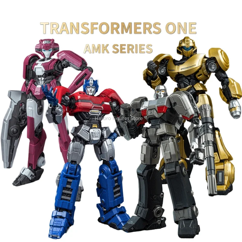 In Stock TRANSFORMERS ONE Optimus Prime (Orion Pax) Megatron D-16 Elita-1 Bumblebee B127 AMK Series Assemble Action Figure Hobby