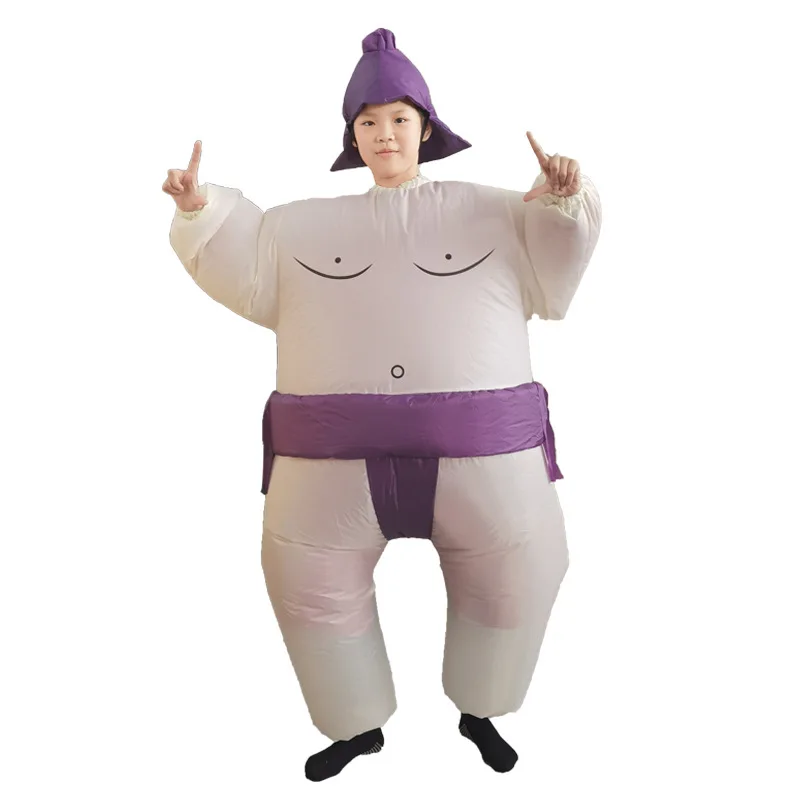 2023 Nieuwe Sumoworstelaar Kostuum Opblaasbaar Pak Opblaasoutfit Cosplay Feestjurk voor Kind en Volwassene - afbeelding 1