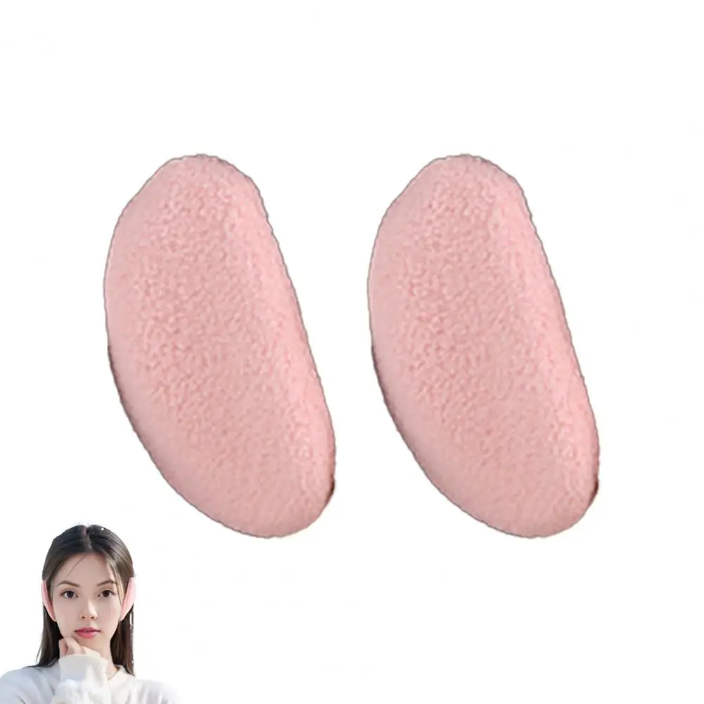 경량 귀마개 겨울 귀마개 아늑한 겨울 플란넬 귀마개 경량 디자인 고급 엣지 휴대용 액세서리