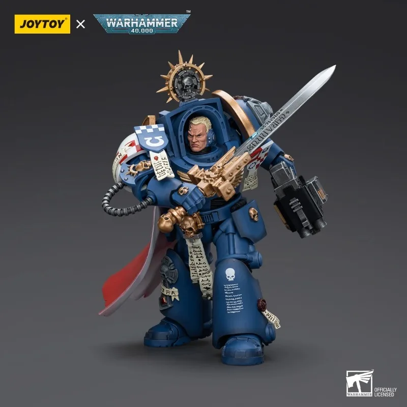 [IN STOCK] JOYTOY Warhammer 40k 1/18 Action Figure Ultramarines Terminator Captain Severus Agemman Toys Collection Model Gift