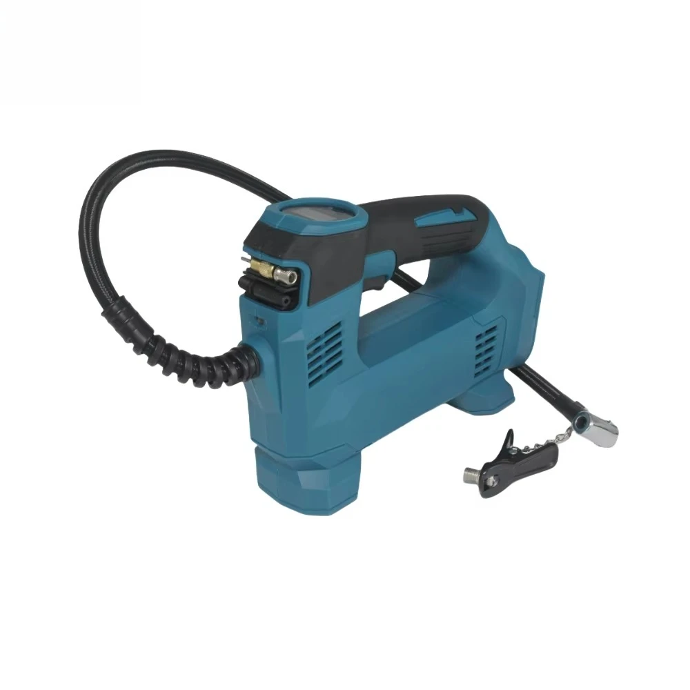 Cordless Air Pump Small Portable Rechargeable Lithium Battery Powered Electric Inflator For Automobile Bicycle