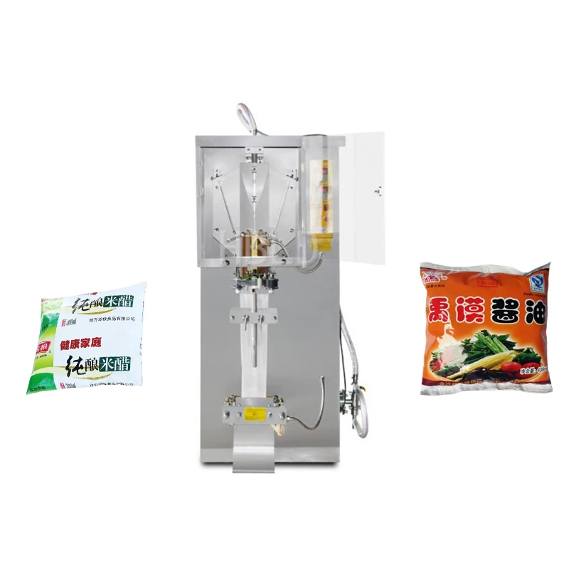 Automatic Liquid Packaging Machine for Soy Sauce, Vinegar, Milk Juice, Edible Oil, Food Filling and Sealing Machine