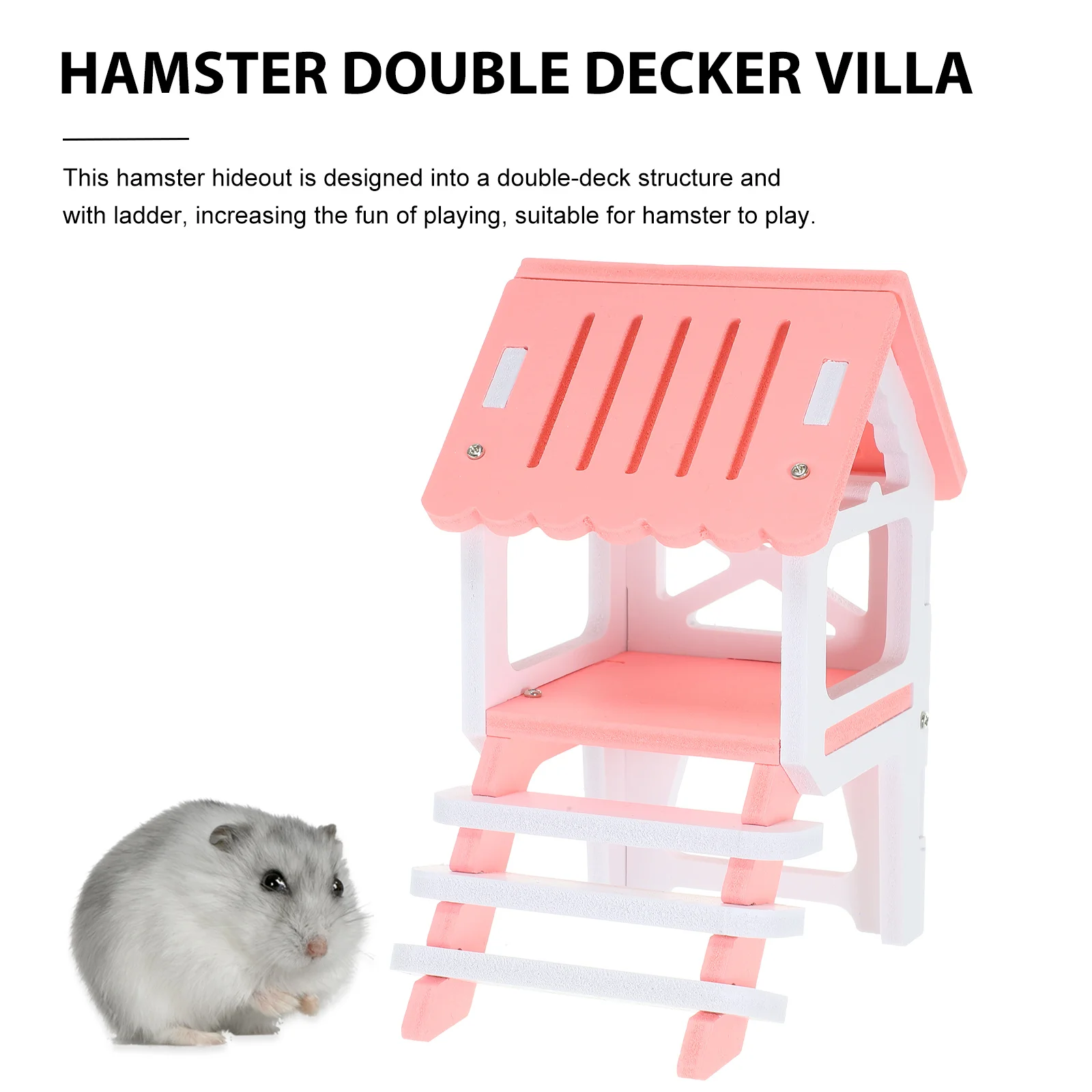 

1Set Hamster Guinea Pig Hideout Strong PVC Material Durable Pet House for Small Animals Cozy Nest Guinea Pig Hideout